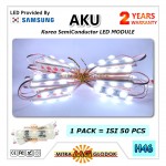 LED Module AKU Samsung Korea SMD 2835 Optic Dove Doff | 3 Mata - White - Putih